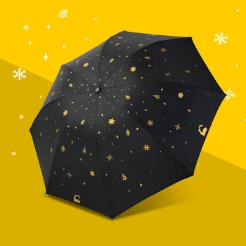 Hot stamping deer fresh umbrella black plastic creative umbrella double three folding umbrella men and women with custom logo
Hot stamping deer fresh umbrella black plastic creative umbrella double three folding umbrella men and women with custom logo