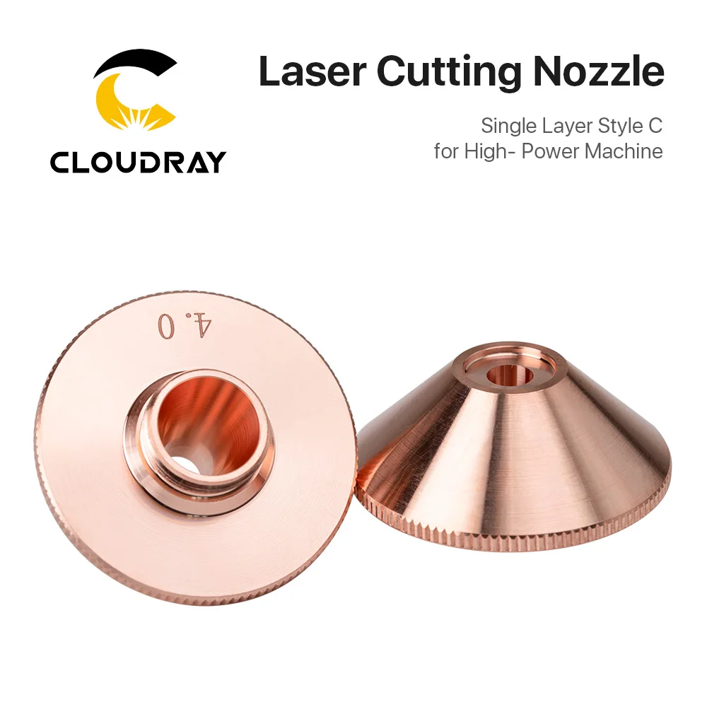 Насадки для лазерной резки Cloudray Penta однослойный тип C мощной машины D28 M11 h15 мм