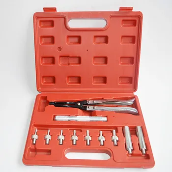 Valve oil seal disassembly and assembly group Auto repair special tools 11pc oil seal group Automobile oil seal removal pliers 
Valve oil seal disassembly and assembly group Auto repair special tools 11pc oil seal group Automobile oil seal removal pliers