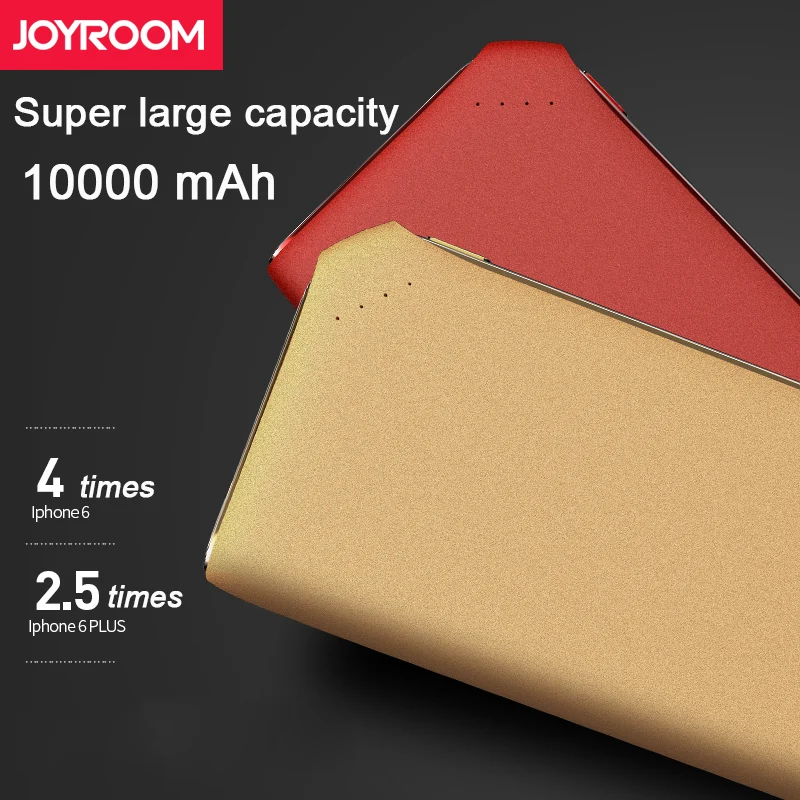 Joyroom 10000mAh Power Bank Double USB Output Portable External Battery for iPhone X 8 Samsung Phone Micro USB Lightning Input
Joyroom 10000mAh Power Bank Double USB Output Portable External Battery for iPhone X 8 Samsung Phone Micro USB Lightning Input