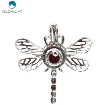 K576 5pcs/lot Silver 32mm Copper Dragonfly Pearl Beads Cage Pendant Locket Fairytale Party Essential Oil Diffuser
K576 5pcs/lot Silver 32mm Copper Dragonfly Pearl Beads Cage Pendant Locket Fairytale Party Essential Oil Diffuser
