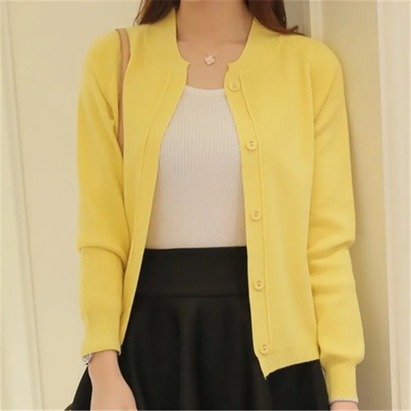 Spring Summer Candy Color Cardigan Women Sweater 2018 New Long Sleeve Knitted Cardigan Female Pink/Yellow Knit Coats ZY1450
Spring Summer Candy Color Cardigan Women Sweater 2018 New Long Sleeve Knitted Cardigan Female Pink/Yellow Knit Coats ZY1450