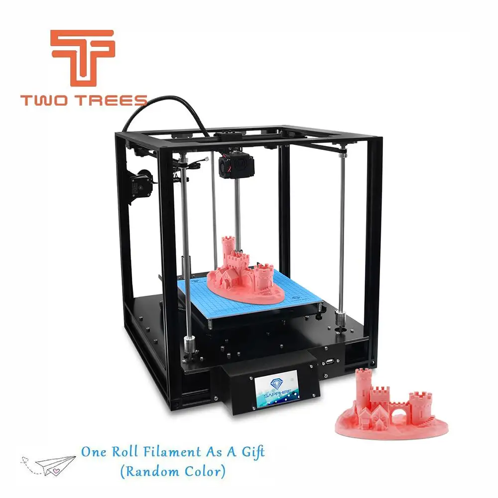 TWO TREES 3D Printer Sapphire CoreXY High-precision Automatic leveling Aluminium Profile Frame Big Area DIY Kit Core XY
TWO TREES 3D Printer Sapphire CoreXY High-precision Automatic leveling Aluminium Profile Frame Big Area DIY Kit Core XY