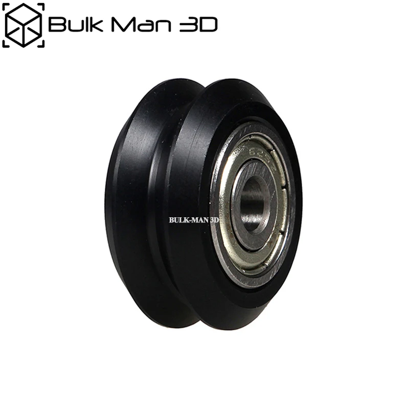 Delrin Dual V Wheel kit with 625ZZ Bearings, Eccentric Spacers for V-Slot Aluminum Profile, 3D Printer, OX CNC Router
Delrin Dual V Wheel kit with 625ZZ Bearings, Eccentric Spacers for V-Slot Aluminum Profile, 3D Printer, OX CNC Router