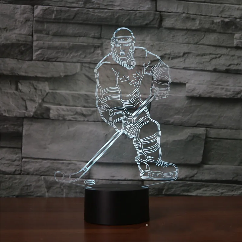 Ice Hockey 3d Lamp 7 Color Led Night Lamps For Kids Touch Led Usb Table Lampara Lampe Baby Sleeping Nightlight Kids Lamp
Ice Hockey 3d Lamp 7 Color Led Night Lamps For Kids Touch Led Usb Table Lampara Lampe Baby Sleeping Nightlight Kids Lamp