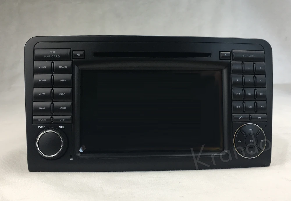Krando Benz ML Class W164 car radio GPS navigation system (5)