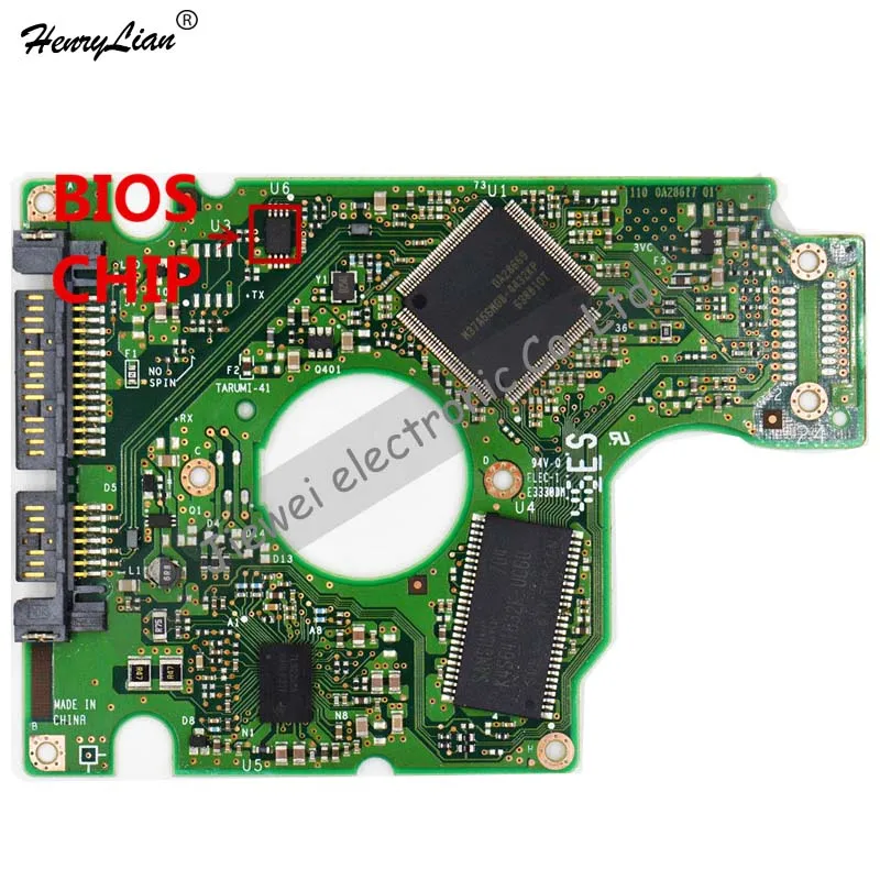 HDD PCB для/логическая плата/номер платы: 320 0A28617 01 микросхема основного контроллера:
