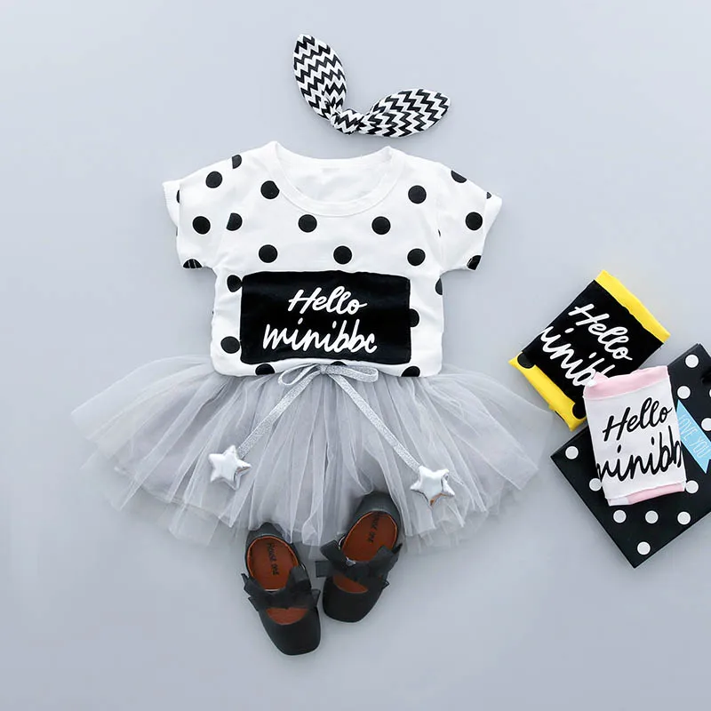 HYLKIDHUOSE Baby Girls Summer Clothing Sets Dot T Shirt TUTU Skirt Infant Cotton Clothes Sets Children Kids Holiday Clothes Sets
HYLKIDHUOSE Baby Girls Summer Clothing Sets Dot T Shirt TUTU Skirt Infant Cotton Clothes Sets Children Kids Holiday Clothes Sets