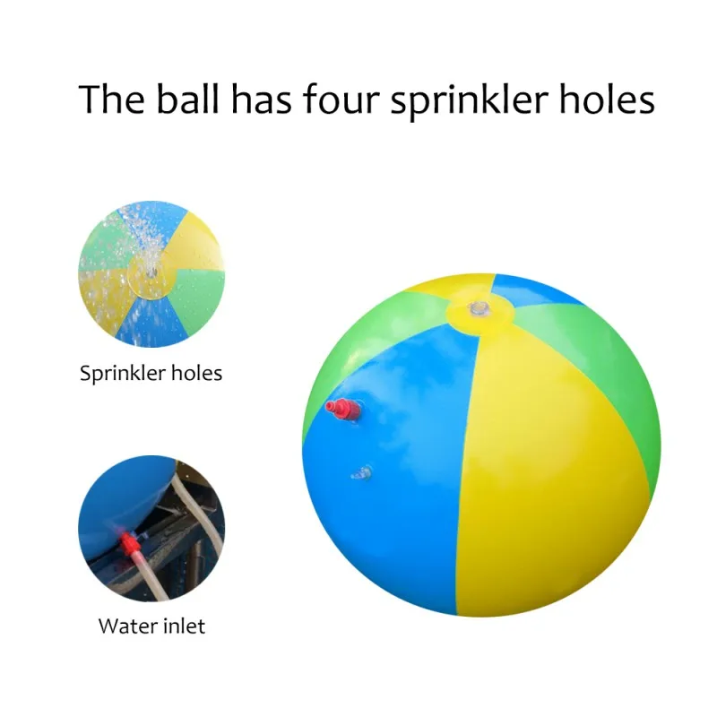 Inflatable Water Sprinkler Balls Large Water Sprinkler Ball Kids Gifts Outdoor Summer Swimming Beach Pool Party Games Toys
Inflatable Water Sprinkler Balls Large Water Sprinkler Ball Kids Gifts Outdoor Summer Swimming Beach Pool Party Games Toys
