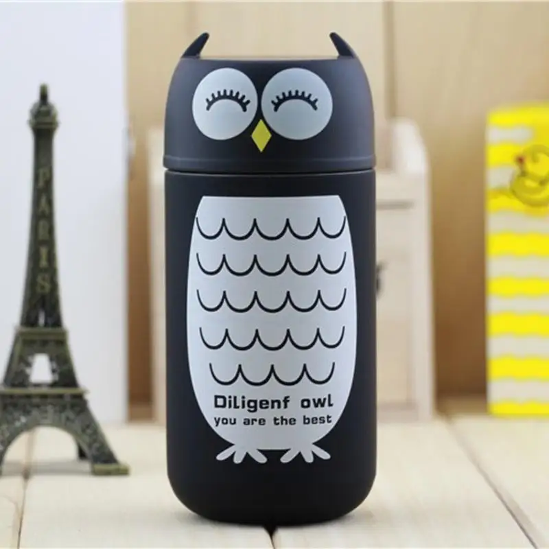 220ML Cartoon Panda Owl Stainless Steel Thermal Bottle with Lid Thermocup Seal Vacuum Flasks for Car Water Hiking Vacuum Bottle
220ML Cartoon Panda Owl Stainless Steel Thermal Bottle with Lid Thermocup Seal Vacuum Flasks for Car Water Hiking Vacuum Bottle