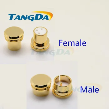 1 piece Noise Stopper Gold Plated Copper XLR (G) Plug Caps XLR Protect Cap Signal shielding cover Protective cap F male / female 
1 piece Noise Stopper Gold Plated Copper XLR (G) Plug Caps XLR Protect Cap Signal shielding cover Protective cap F male / female