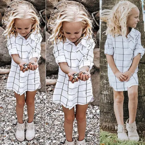 Fashion Toddler Kids Baby Girls Cotton Dress Outfits Above Knee Clothes Plaid Dress Outfits 1-6T
Fashion Toddler Kids Baby Girls Cotton Dress Outfits Above Knee Clothes Plaid Dress Outfits 1-6T