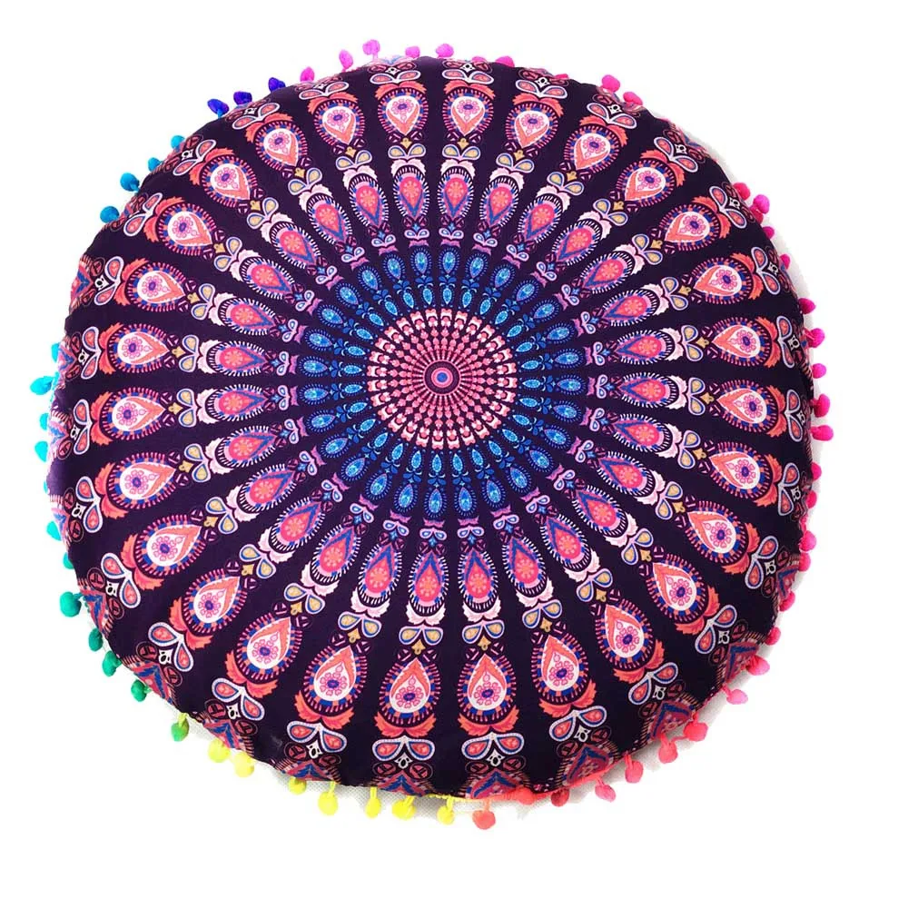Decorative Cushion Covers Indian Mandala Floor Pillows Round Bohemian Cushion Cushions Pillows Cover Case Home Sofa Textile Hot!
Decorative Cushion Covers Indian Mandala Floor Pillows Round Bohemian Cushion Cushions Pillows Cover Case Home Sofa Textile Hot!