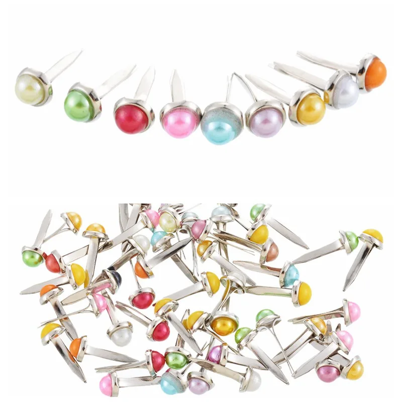Urijk 50PCs Mixed Color Metal Brads for Scrapbooking Embellishment Fastener Brads Enamel Drip Rivets Card Making Photo Album DIY
Urijk 50PCs Mixed Color Metal Brads for Scrapbooking Embellishment Fastener Brads Enamel Drip Rivets Card Making Photo Album DIY