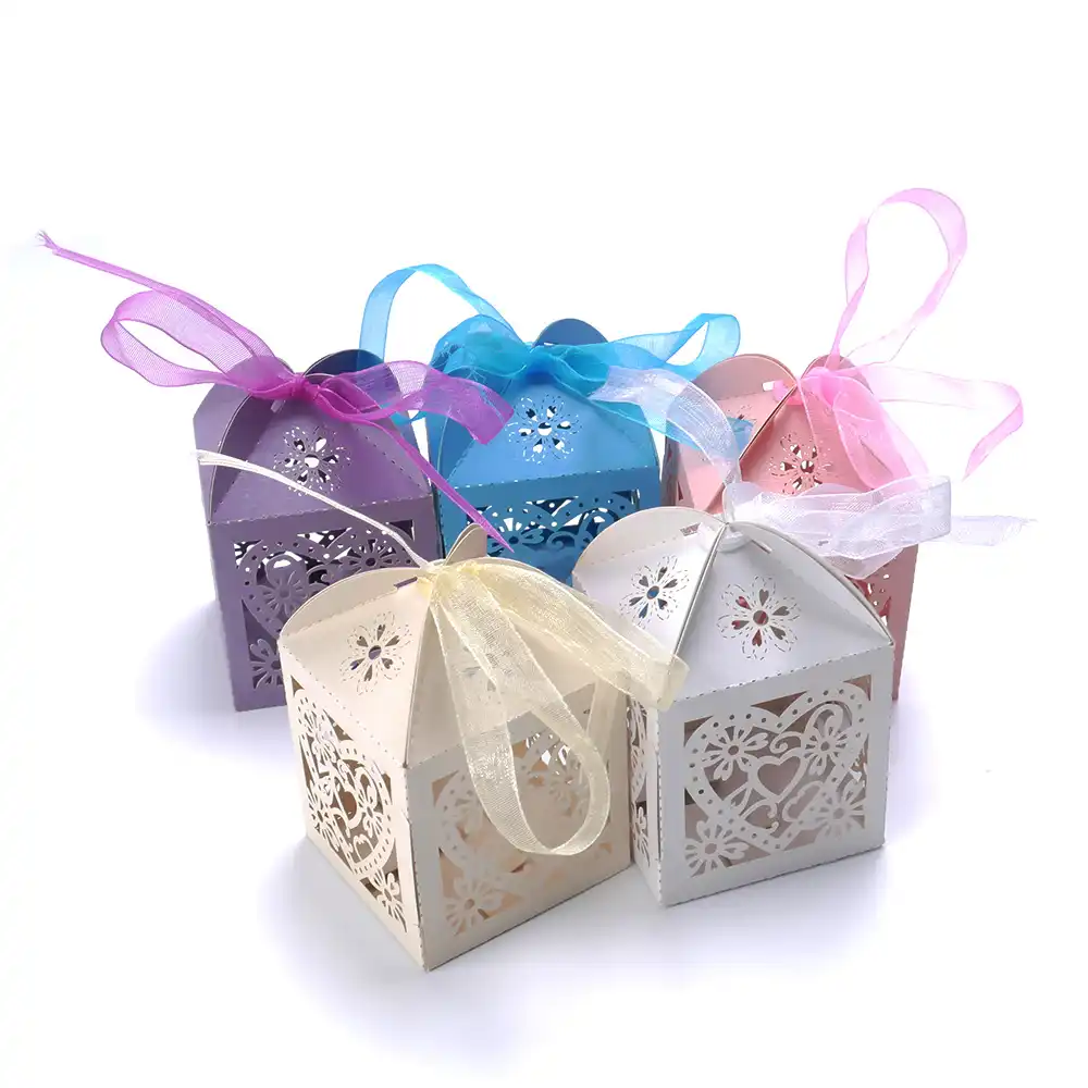 10pcs/lot new baby carriage gift box candy box favor box wedding