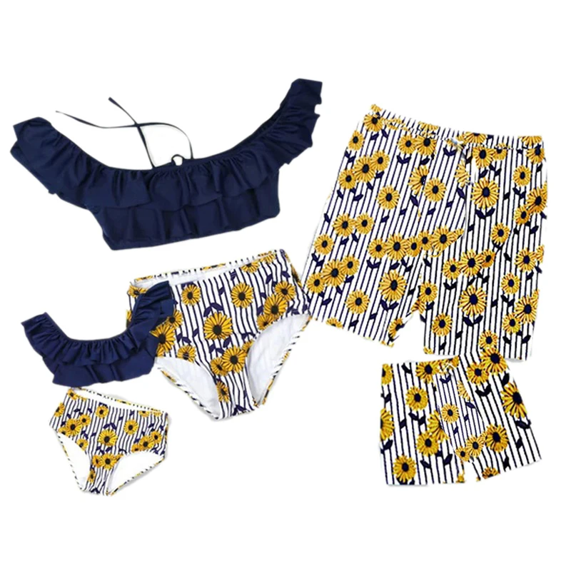 Family Matching Swimwear Mother Daughter Swimsuit Mommy And Me Bikini Clothes Father Son Mom And Daughter Bathing Suit
Family Matching Swimwear Mother Daughter Swimsuit Mommy And Me Bikini Clothes Father Son Mom And Daughter Bathing Suit