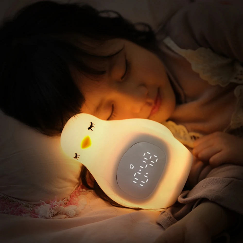 Penguin Outlook Alarm Clock with LED Night Light For Children Voice Control Alarm Table Clock Cute Snooze Alarm USB Charging
Penguin Outlook Alarm Clock with LED Night Light For Children Voice Control Alarm Table Clock Cute Snooze Alarm USB Charging