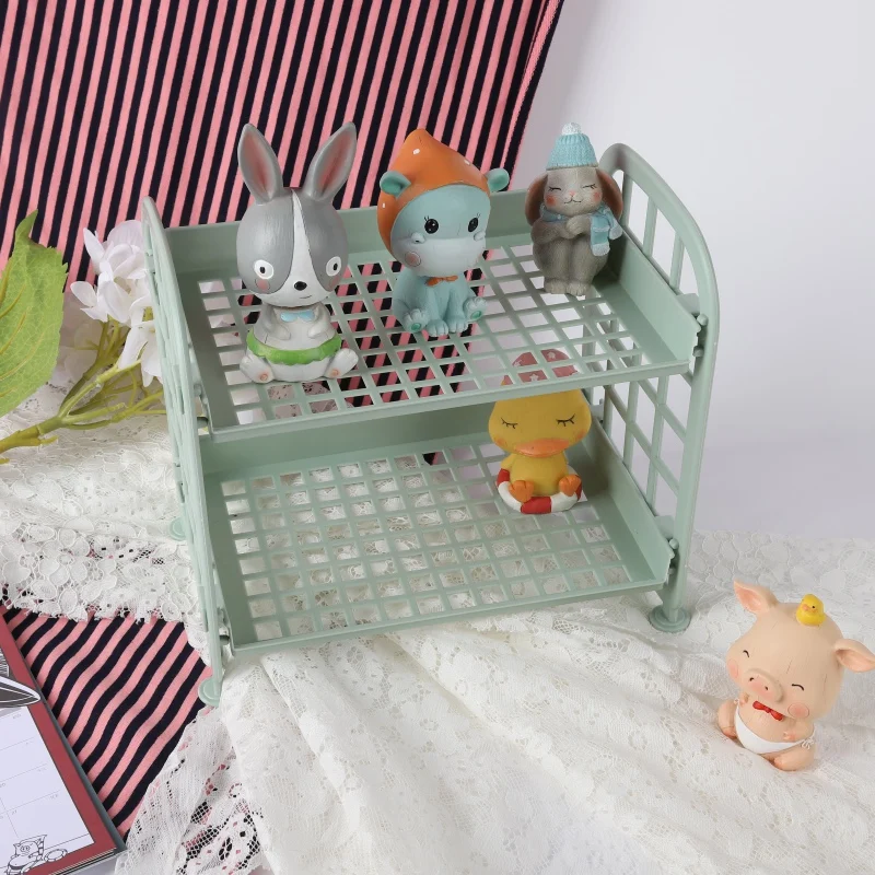 Foldable Desktop Double Storage Shelf Storage Rack Stackable Bathroom Shelf Plastic
Foldable Desktop Double Storage Shelf Storage Rack Stackable Bathroom Shelf Plastic