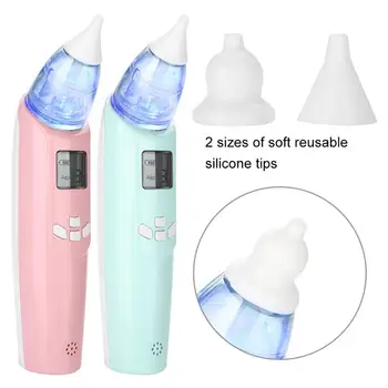New Electric Nasal Aspirator Portable Baby Mucus Cleaner with Soft LED Light and Smooth Music
New Electric Nasal Aspirator Portable Baby Mucus Cleaner with Soft LED Light and Smooth Music