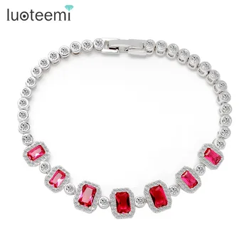 LUOTEEMI Luxury Jewelry white gold-Color Women AAA+ Cubic Zirconia Bracelets & Bangles for Women Weddings
LUOTEEMI Luxury Jewelry white gold-Color Women AAA+ Cubic Zirconia Bracelets & Bangles for Women Weddings