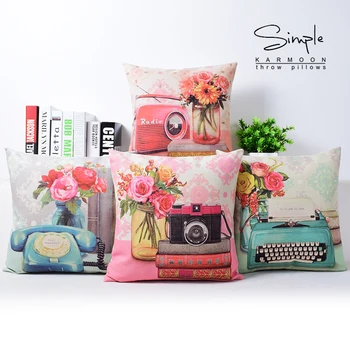 Vintage Phone Typewriter Radio Camera Flowers Home Decor Cushion (No Fillng ) Linen pillow decorative Sofa Car Throw Pillows
Vintage Phone Typewriter Radio Camera Flowers Home Decor Cushion (No Fillng ) Linen pillow decorative Sofa Car Throw Pillows