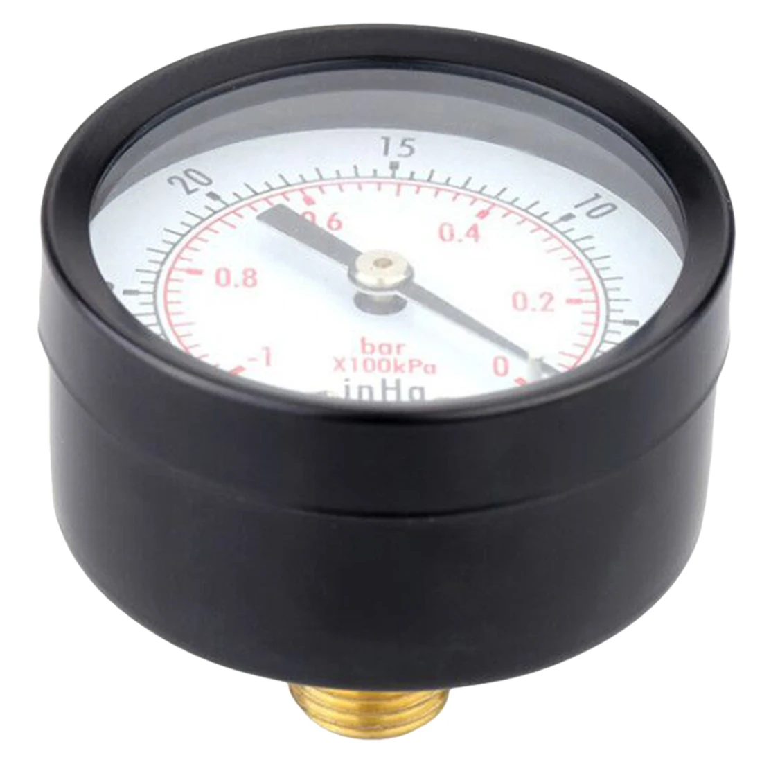 1/8 inch 0 to -30inHG Copper Alloy Dry Utility Vacuum Pressure Gauge Center Back Water Pressure Gauge Measuring
1/8 inch 0 to -30inHG Copper Alloy Dry Utility Vacuum Pressure Gauge Center Back Water Pressure Gauge Measuring