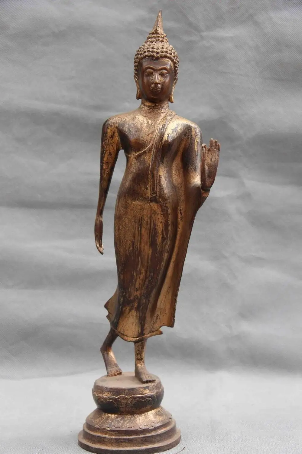 Thailand Buddhism Temple Copper Bronze Tathagata Rulai Sakyamuni Buddha Statue
Thailand Buddhism Temple Copper Bronze Tathagata Rulai Sakyamuni Buddha Statue