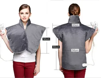 The II update gray 50*60cm Far Infrared Physiotherapy Electric Heating Vest Back Support Shoulder Pad Heated Shawl Pain Relief
The II update gray 50*60cm Far Infrared Physiotherapy Electric Heating Vest Back Support Shoulder Pad Heated Shawl Pain Relief