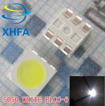 100pcs 5050 White SMD/SMT 3-CHIPS LED PLCC-6 Super Bright lamp light High quality 5050 SMD LED COOL WHITE
100pcs 5050 White SMD/SMT 3-CHIPS LED PLCC-6 Super Bright lamp light High quality 5050 SMD LED COOL WHITE