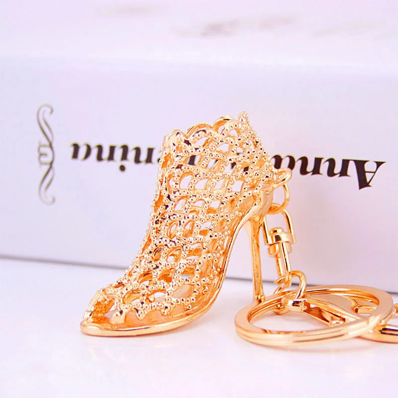 High Heel Shoes Keychain Rhinestone Car Key Rings Women Bag Charms Key Chains Keyrings Fashion Crystal Key Holder New
High Heel Shoes Keychain Rhinestone Car Key Rings Women Bag Charms Key Chains Keyrings Fashion Crystal Key Holder New