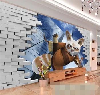 3D Kids Baby Room Wallpaper Custom Photo Murals Non-Woven Wall Sticker Panda out wall Painting 3D Bedroom Wall Murals Wallpaper
3D Kids Baby Room Wallpaper Custom Photo Murals Non-Woven Wall Sticker Panda out wall Painting 3D Bedroom Wall Murals Wallpaper