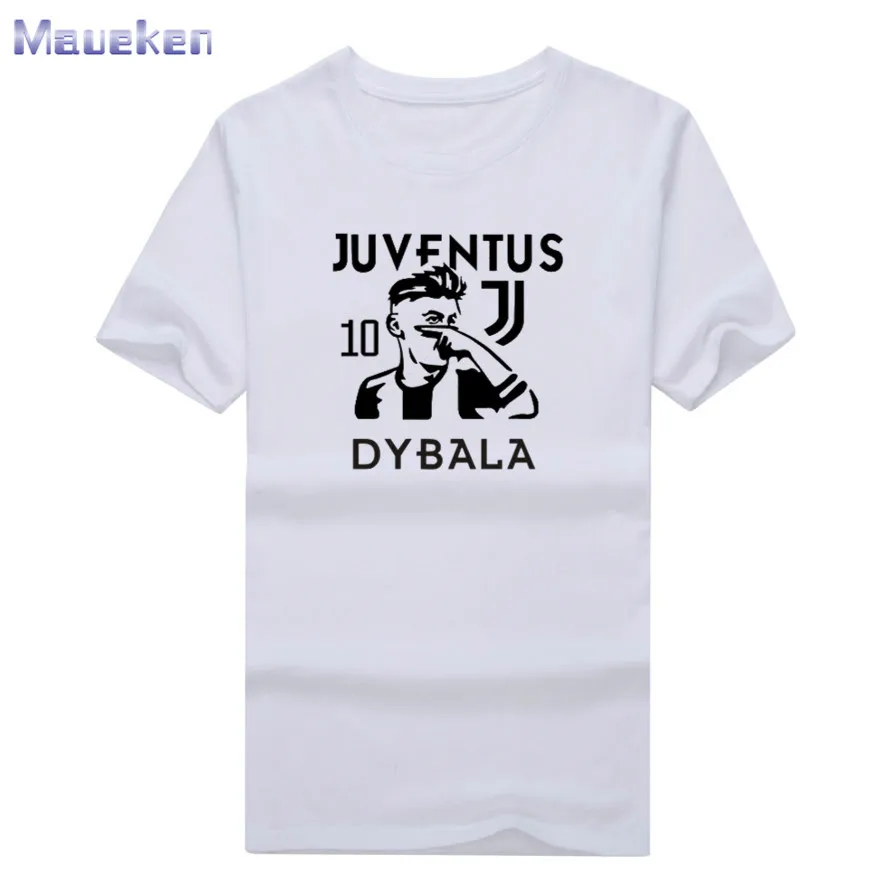 2018 Paulo Dybala забавная новая футболка 10 футболки Мужская 100% хлопок для фанатов