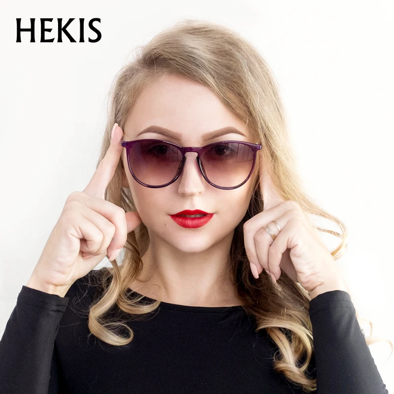 HEKIS Sunglasses Women Black Sun Glasses Ladies fashion vintage designer For Woman female glasses cat eye sunglasses L80001
HEKIS Sunglasses Women Black Sun Glasses Ladies fashion vintage designer For Woman female glasses cat eye sunglasses L80001