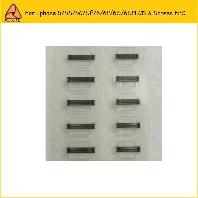 10Pcs/lot Original New FPC Connector for Iphone 5/5S/5C/SE/6/6Plus/6s/6s Plus LCD & Touch Screen FPC Connector on Logic Board
10Pcs/lot Original New FPC Connector for Iphone 5/5S/5C/SE/6/6Plus/6s/6s Plus LCD & Touch Screen FPC Connector on Logic Board