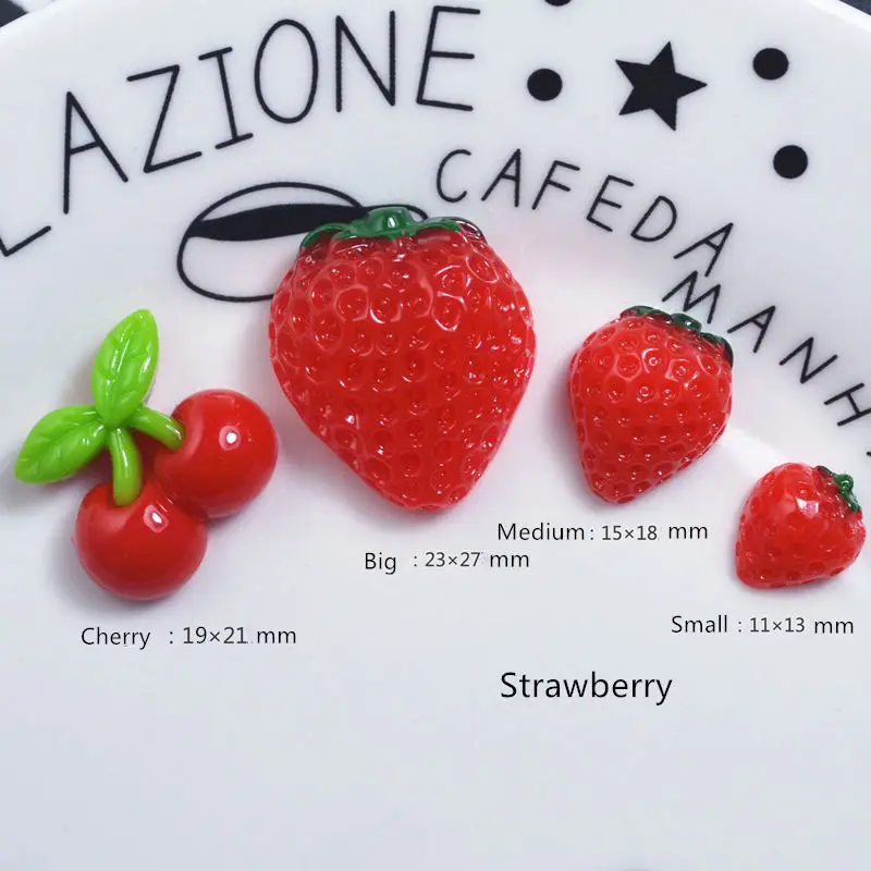 10PCS Slime Charms Strawberry Resin Flatback Plasticine Slime Accessories Beads Making Supplies for DIY Scrapbooking Crafts
10PCS Slime Charms Strawberry Resin Flatback Plasticine Slime Accessories Beads Making Supplies for DIY Scrapbooking Crafts