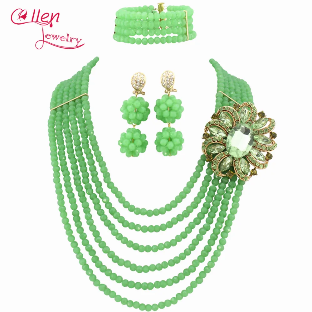 African Beads Jewelry Set nigerian wedding bridal Crystal Beads Necklace Set African style necklace jewelry W7281
African Beads Jewelry Set nigerian wedding bridal Crystal Beads Necklace Set African style necklace jewelry W7281