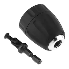 New 3/8-24UNF 0.8-10mm Self-locking Drill Chuck Impact Hammer Conversion Drill Bit Holder with Round Handle Connecting Rod
New 3/8-24UNF 0.8-10mm Self-locking Drill Chuck Impact Hammer Conversion Drill Bit Holder with Round Handle Connecting Rod