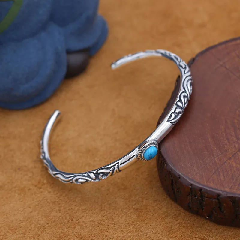 100% Real 925 Sterling Silver Arabesque Pattern Bangles&Bracelet for Men or Women Thai Silver Bangle Fine Jewelry Birthday Gifts
100% Real 925 Sterling Silver Arabesque Pattern Bangles&Bracelet for Men or Women Thai Silver Bangle Fine Jewelry Birthday Gifts