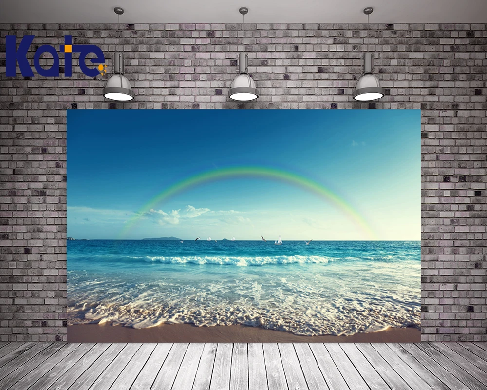 KATE 10ft Photography Backdrops Baby Background Sea Beach Backgrounds Rainbow Backdrop Summer Scenery Backdrop for Photo Studio
KATE 10ft Photography Backdrops Baby Background Sea Beach Backgrounds Rainbow Backdrop Summer Scenery Backdrop for Photo Studio