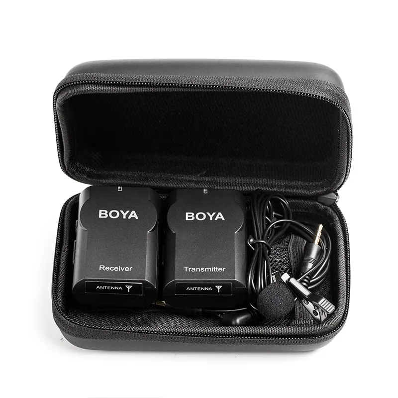 BOYA BY-WM4II Professional Wireless Microphone Omnidirectional Lavalier Mic For Canon DSLR Recorder For iPhone 5 6 Microphones
BOYA BY-WM4II Professional Wireless Microphone Omnidirectional Lavalier Mic For Canon DSLR Recorder For iPhone 5 6 Microphones