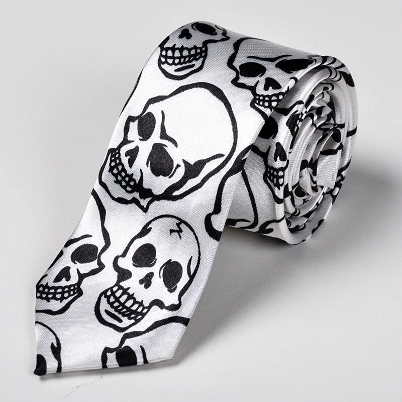 2018 Fashion Skull Pattern Party Necktie Mens Gravatas Corbatas Student 5cm Casual Printed Neck Tie For Women and Men Krawatte
2018 Fashion Skull Pattern Party Necktie Mens Gravatas Corbatas Student 5cm Casual Printed Neck Tie For Women and Men Krawatte