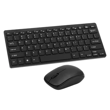 2.4GHz Wireless Keyboard Mouse Combo Ultra Thin USB Receiver Adapter Protective Cover for Desktop Notebook Laptop Android TV Box
2.4GHz Wireless Keyboard Mouse Combo Ultra Thin USB Receiver Adapter Protective Cover for Desktop Notebook Laptop Android TV Box
