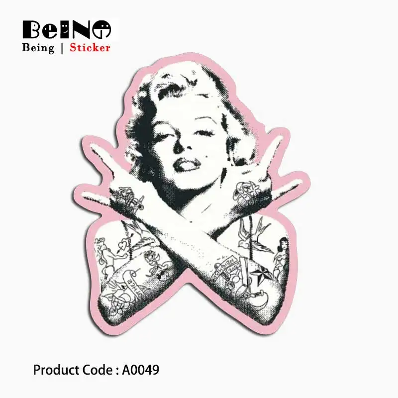 Marilyn Monroe Sexy Goddess Stikcer Waterproof Suitcase Box Laptop Guitar Luggage Skateboard Bicycle Toy Lovely A0049 Stickers
Marilyn Monroe Sexy Goddess Stikcer Waterproof Suitcase Box Laptop Guitar Luggage Skateboard Bicycle Toy Lovely A0049 Stickers