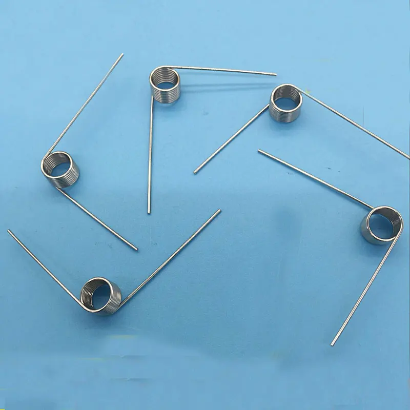 Electroplating Nickel Torsion Spring 0.65mm Wire Diameter* 7.2mm Outer Diameter Torsional Spring 20pcs
Electroplating Nickel Torsion Spring 0.65mm Wire Diameter* 7.2mm Outer Diameter Torsional Spring 20pcs