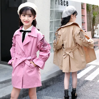 JMFFY Spring Autumn Girls Trench Coats Fashion Kids Windbreaker 2018 Girl Jacket Teenager 6-15 Years Outerwear Children Parkas
JMFFY Spring Autumn Girls Trench Coats Fashion Kids Windbreaker 2018 Girl Jacket Teenager 6-15 Years Outerwear Children Parkas