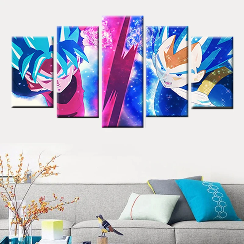 HD Print 5 pieces Dragon Ball Goku picture poster wall art modular painting canvas living room home decoration frame
HD Print 5 pieces Dragon Ball Goku picture poster wall art modular painting canvas living room home decoration frame