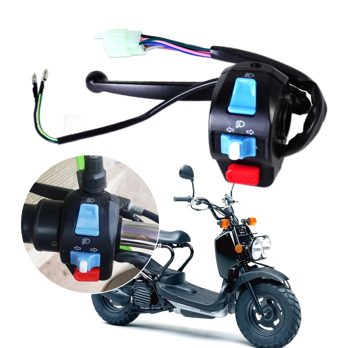 beler Motorcycle Scooter Left 7/8" Horn Turn Signal Low High Beam Handlebar Lever Controller Switch for Harley Chopper Yamaha
beler Motorcycle Scooter Left 7/8" Horn Turn Signal Low High Beam Handlebar Lever Controller Switch for Harley Chopper Yamaha