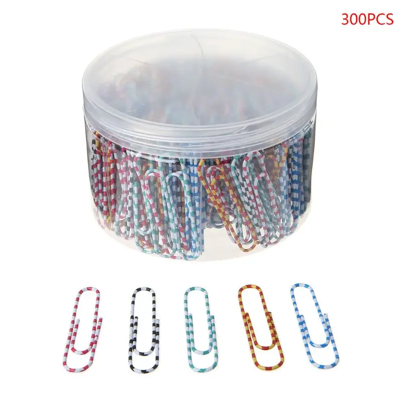 300Pcs 50mm/2.0in Paper Clip With 6-Grid Storage Case Bright Zebra Colors Photo Clip Bookmark DIY Handmade Decor School Statione
300Pcs 50mm/2.0in Paper Clip With 6-Grid Storage Case Bright Zebra Colors Photo Clip Bookmark DIY Handmade Decor School Statione