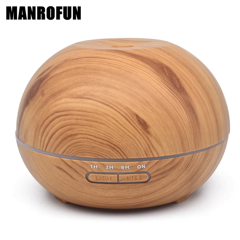 

MRF-051 400ml FREE SHIPPING NEW Wood grain household aromatherapy air Essential Oil Diffuser MIST humidifier small smog air