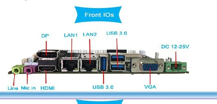 Материнская плата mini itx с процессором core I5 2410 M Поддержка 3G и WiFi | Компьютеры офис